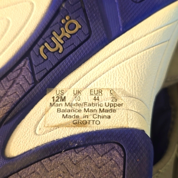 Ryka Women's Light Gray and Purple Sandals Hiking Trail Swim Outdoor New! Sz.12M - Picture 10 of 10